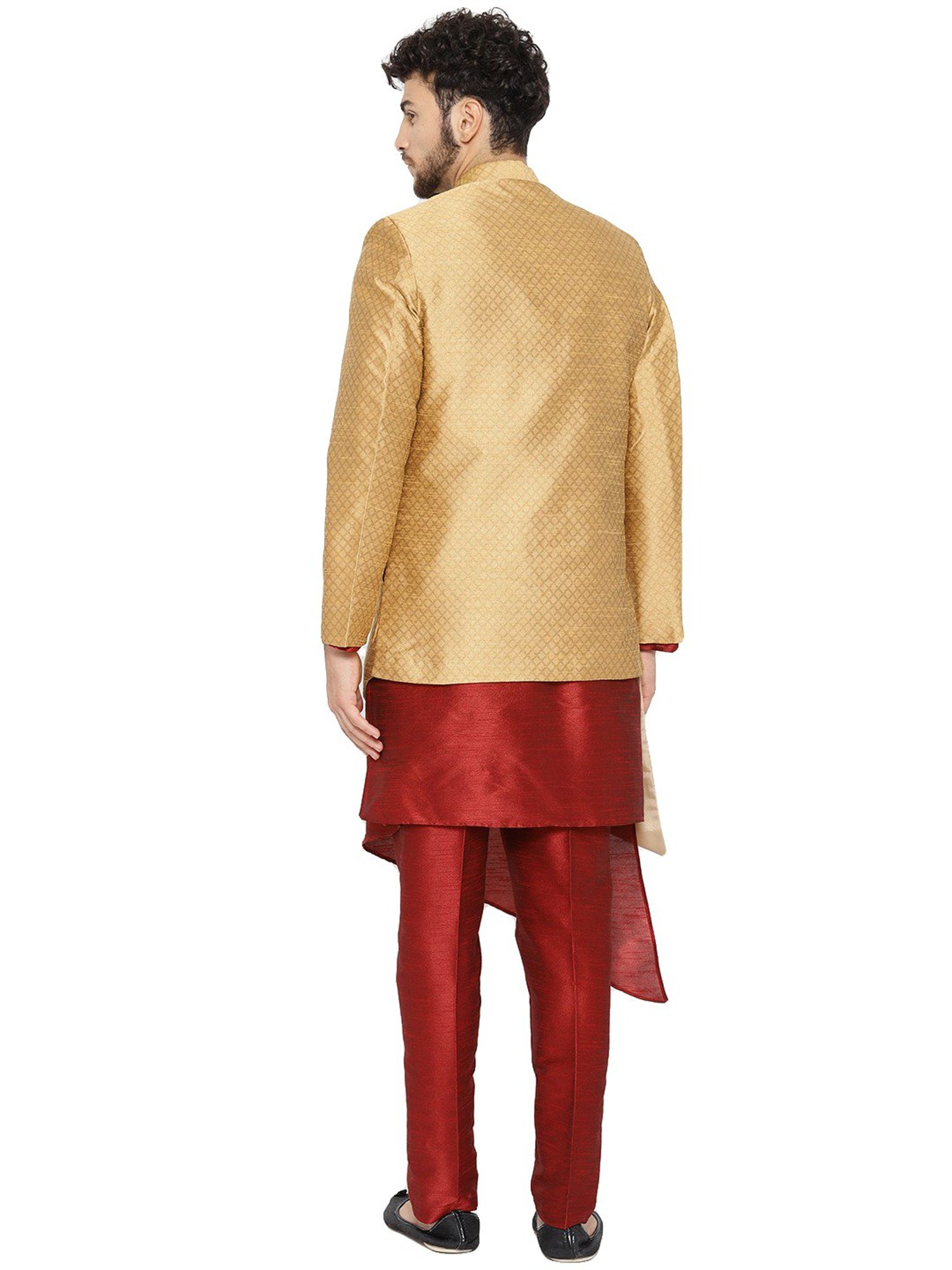 SG RAJASAHAB Multi Regular Fit Kurta Set