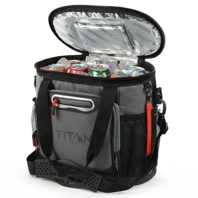 California Innovations Titan Deep Freeze 16qt Bucket Tote - Gray