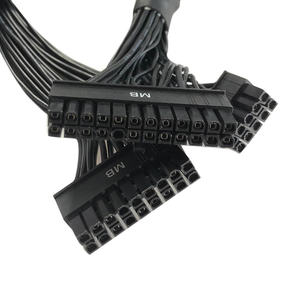 NEW EVGA SUPERNOVA 18 PIN + 10 PIN TO 24 PIN MOTHERBOARD POWER CABLE