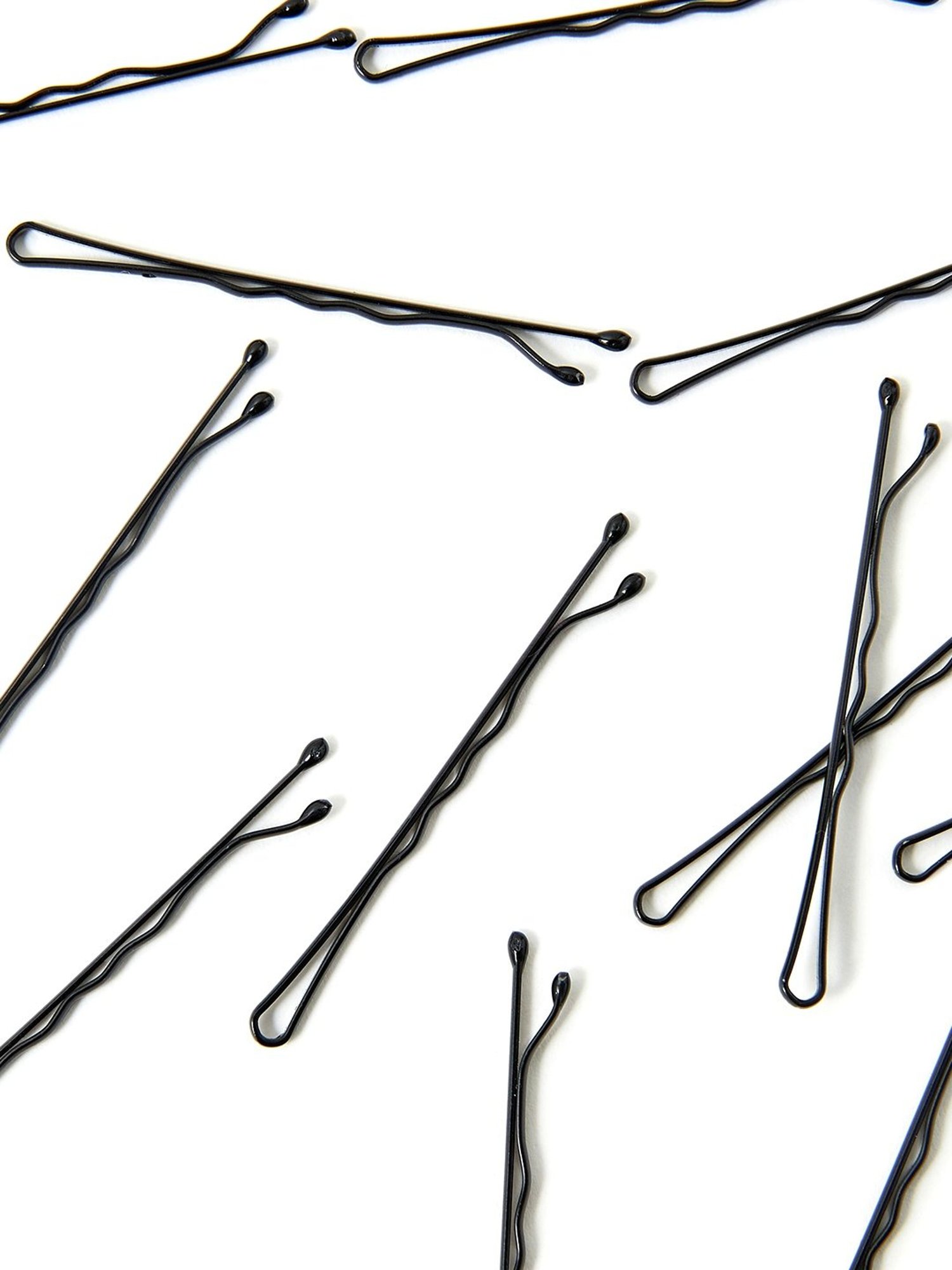 Accessorize London Black Solid Hair Clips