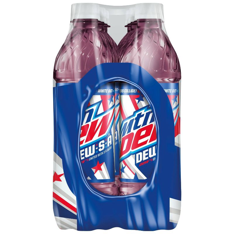 Mountain Dew DEW.S.A Soda - 6pk/16.9 fl oz Bottles