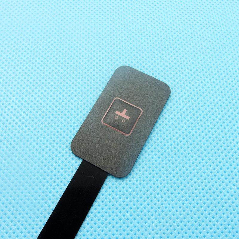 DC 35V 1mA 1W One Key Matrix Membrane Switch Keypad Keyboard Single One 1 Key Cable Length 200mm