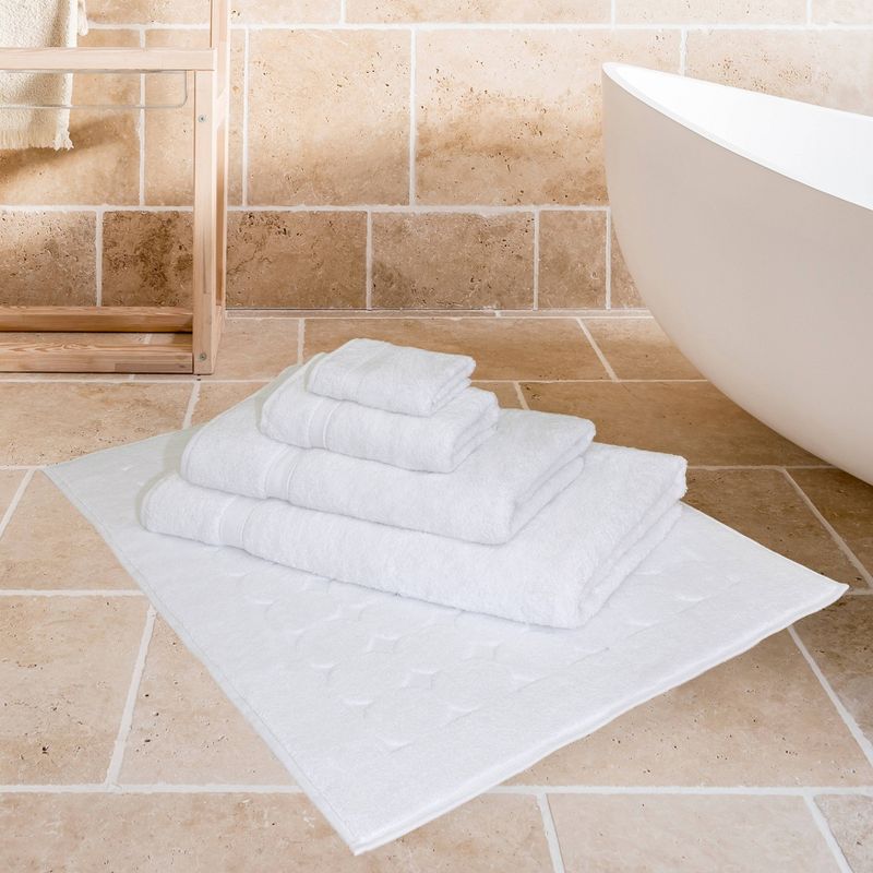 Terry Towel Combination 5pc Set White - Linum Home Textiles