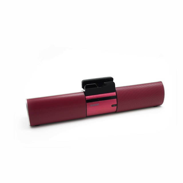IMICRO BT008-RED BT008 Portable Bluetooth Speaker Sound Bar w Microphone (Red)