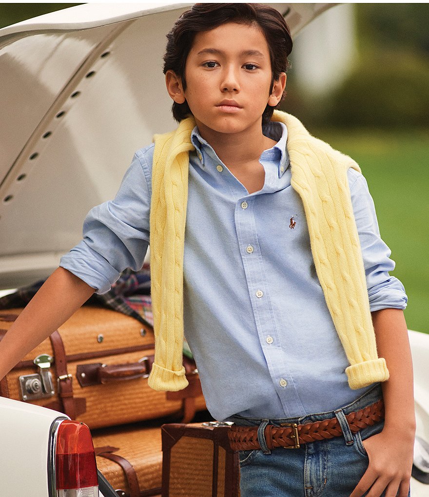 Class Club Big Boys 8-20 Husky Fit Twill Pants