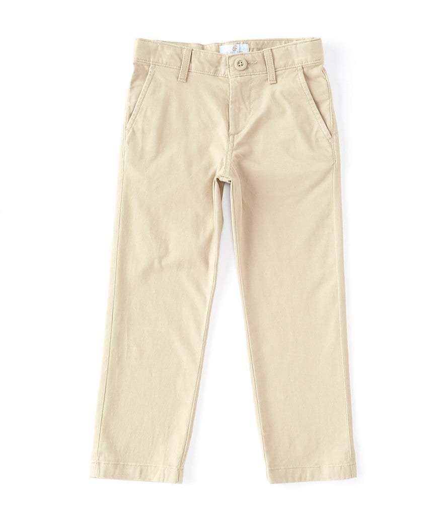Class Club Little Boys 2T-7 Modern Fit Comfort Stretch Synthetic Pants