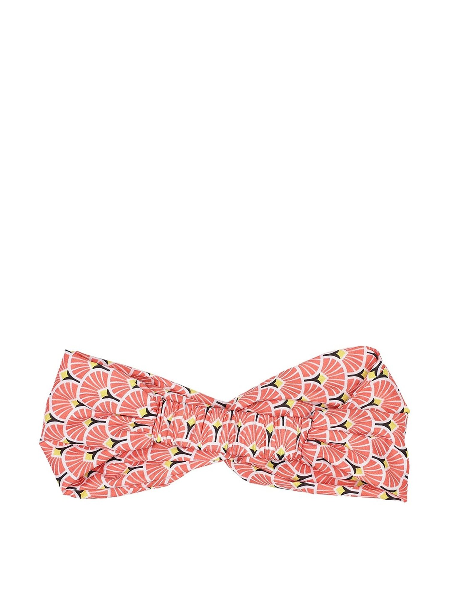 Aditi Wasan Orange Printed Head Bands Pack of 2