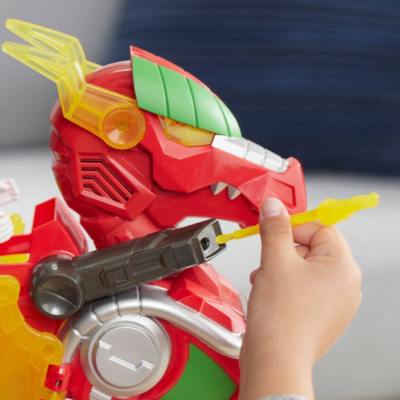 Power Rangers Red Ranger And Dragon Thunderzord Action Figure