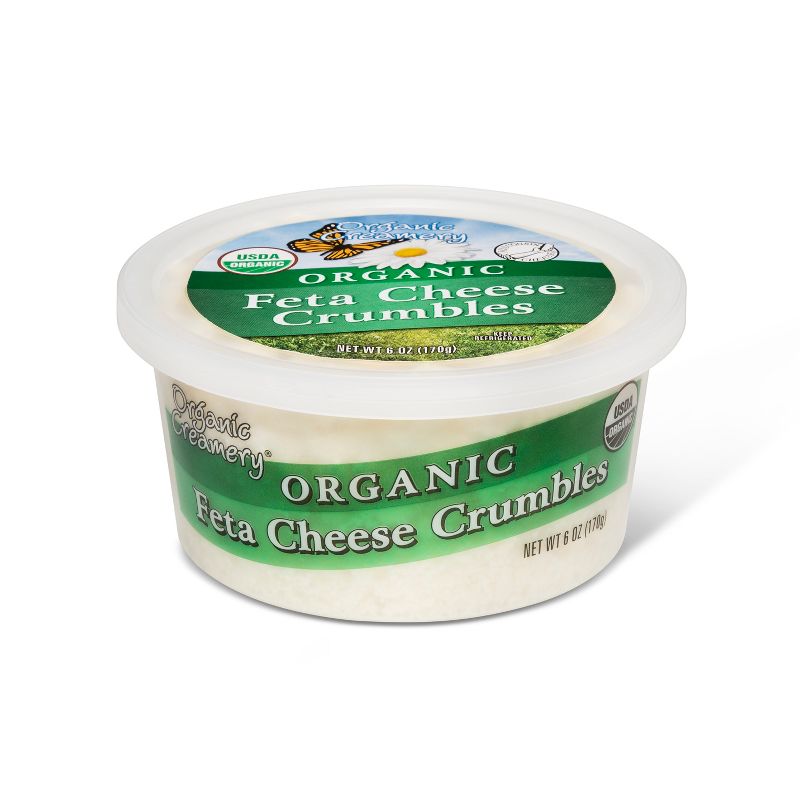 Organic Creamery Feta Cheese Crumbles - 6oz