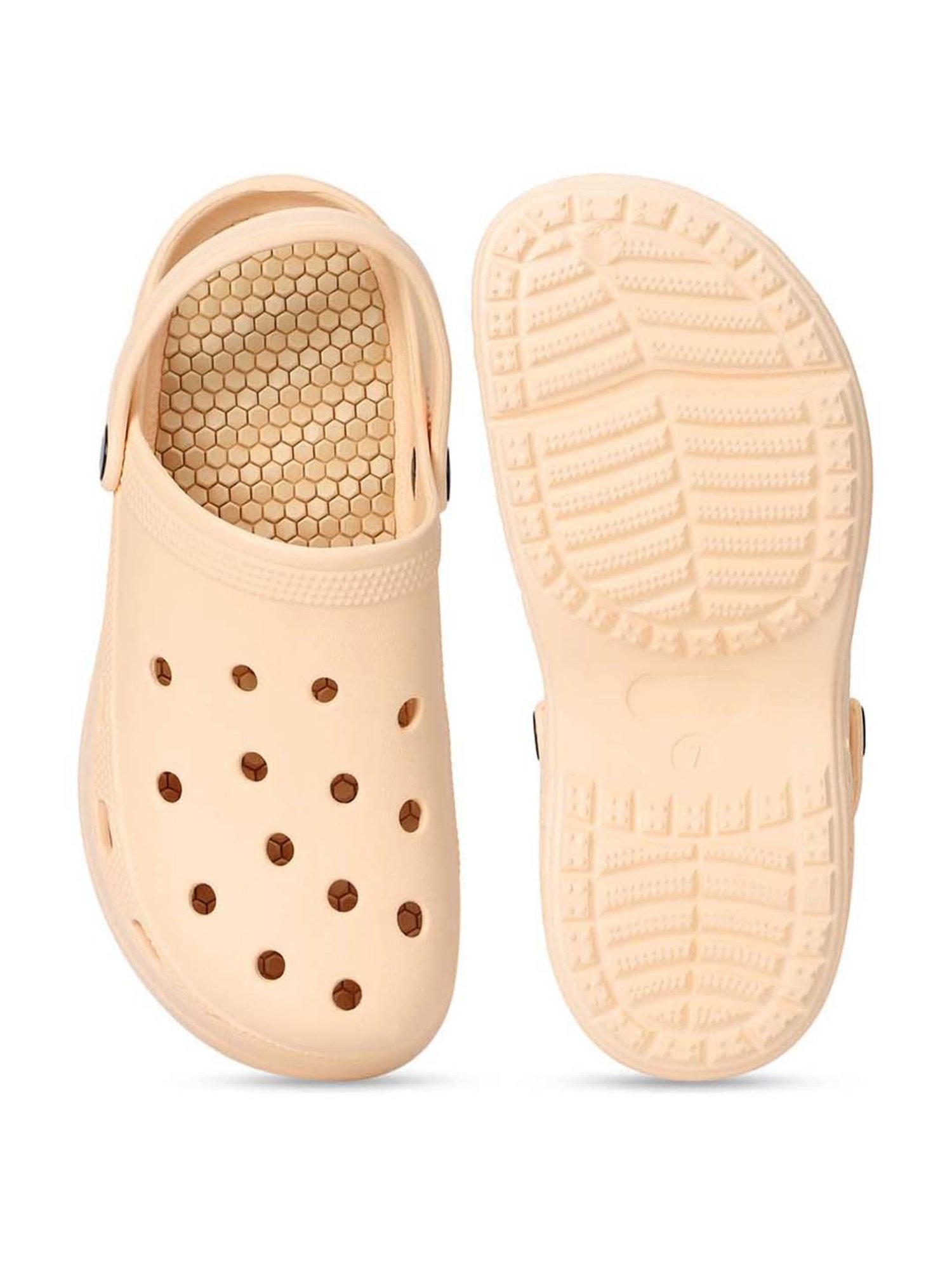 Truffle Collection Women's Beige Back Starp Clogs