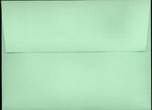 Box of 500 Green A2 (4 3/8 X 5 3/4) Fits 4x5 Invitation Photo Wedding Announcement Envelopes