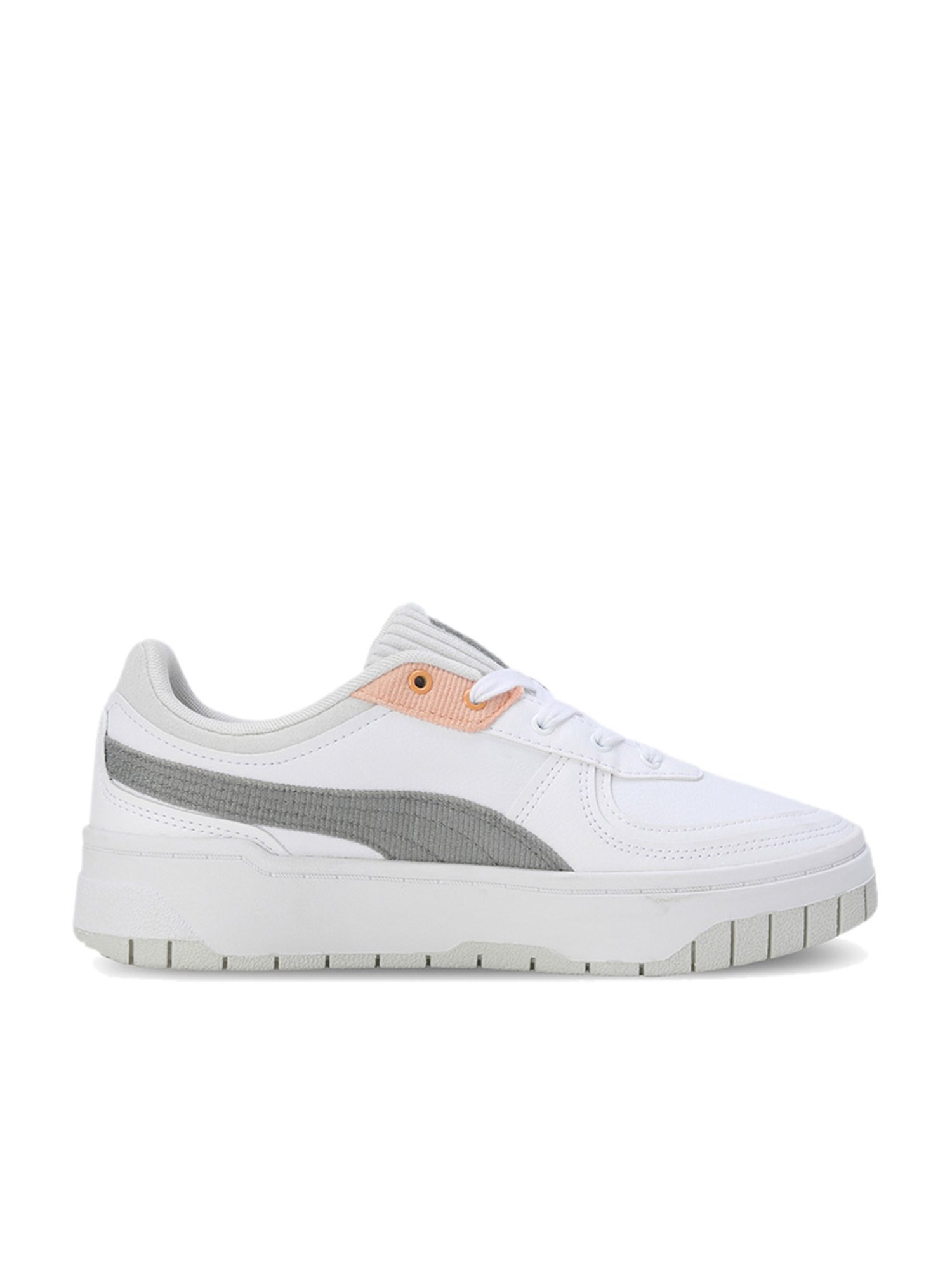 Puma Women's Cali Dream Corduroy Chic White Sneakers