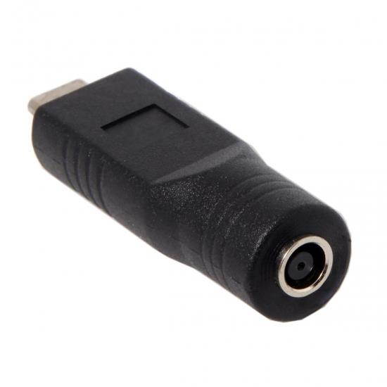 Cablecc DC Jack 4.5*0.6mm Input to USB-C Type-C Power Plug Charge Adapter for Laptop Phone