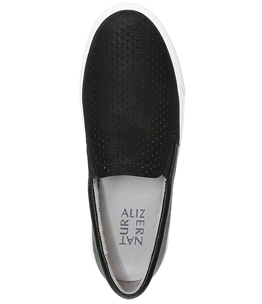 DKNY Eli Leather Logo Hardware Strap Loafers