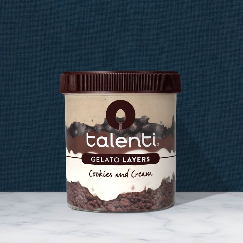 Talenti Gelato Layers Cookies & Cream - 10.7oz