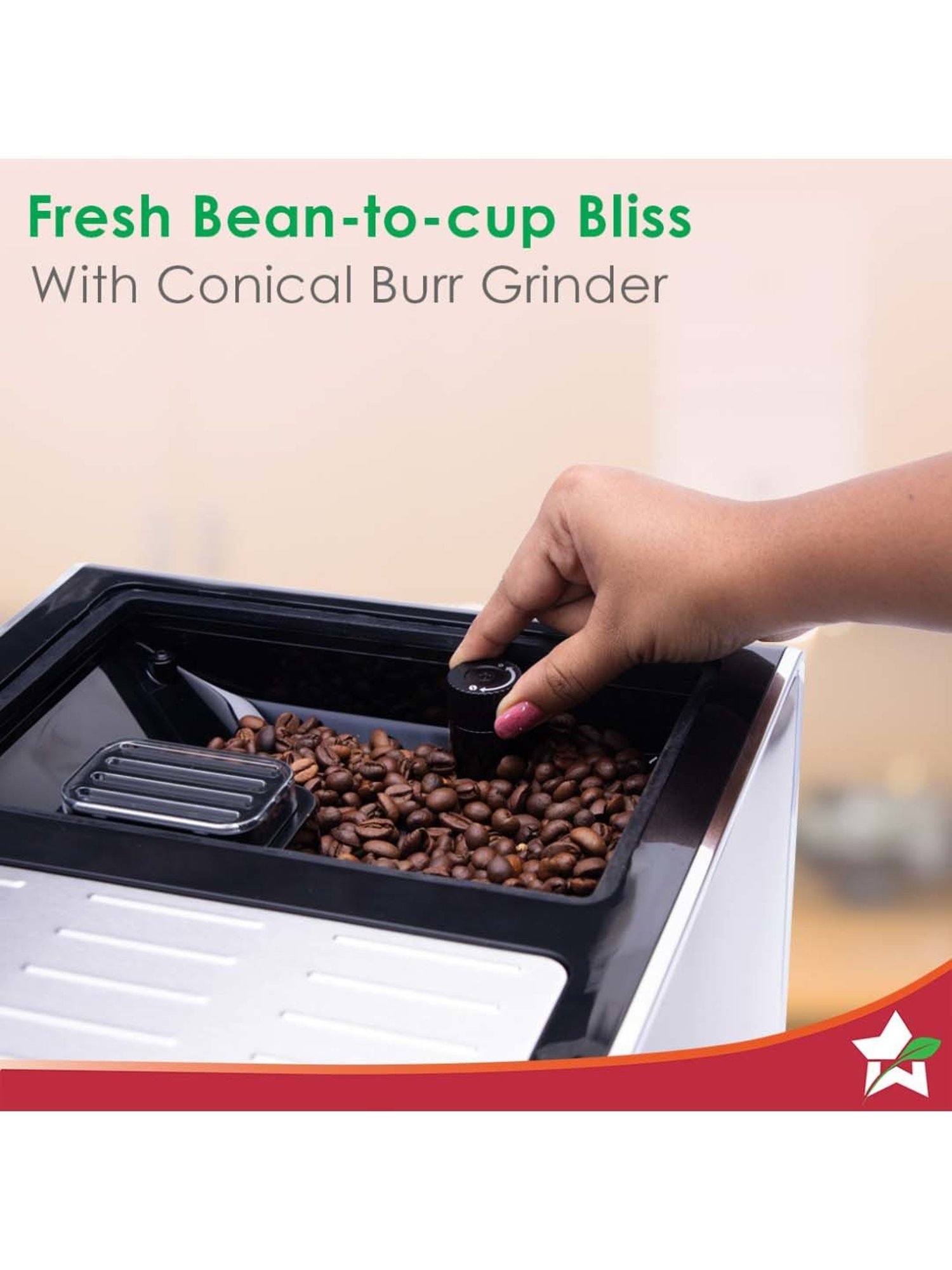 Wonderchef Regalia Capsule Coffee Machine with Frother (1400W, Black)