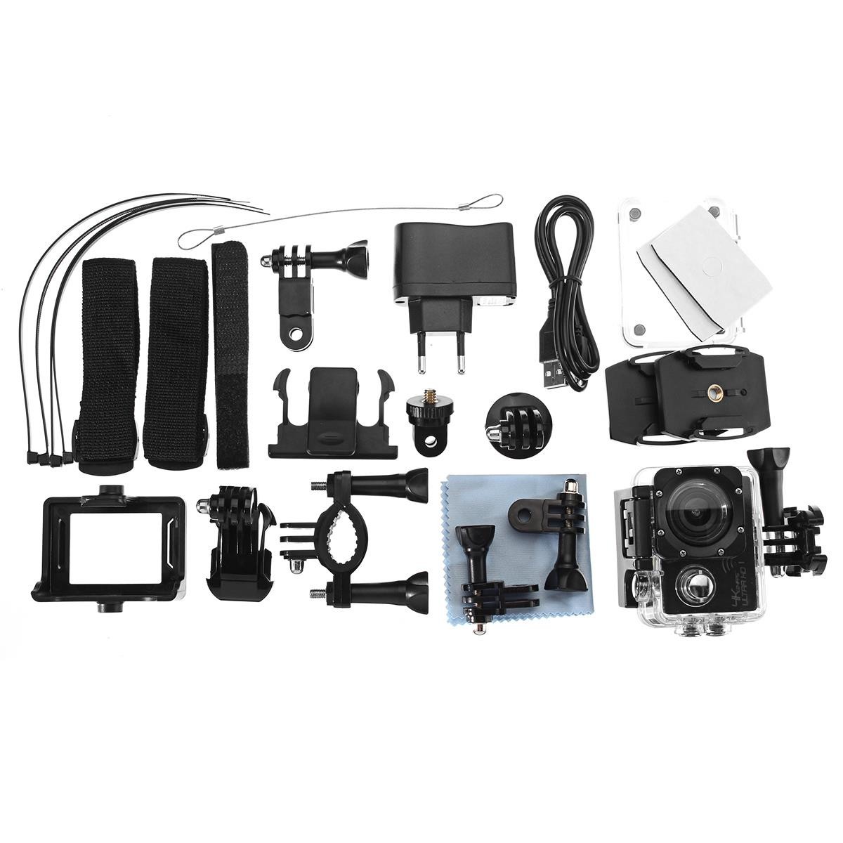 Winksoar Waterproof 12MP 120 Degree Wide Angle 720P HD WIFI Sport Action Camera