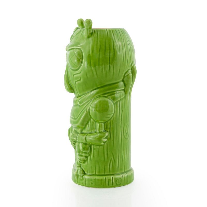 Beeline Creative Geeki Tikis Rick & Morty Krombopulos Michael Tiki Style Ceramic Mug | Holds 16 Ounces