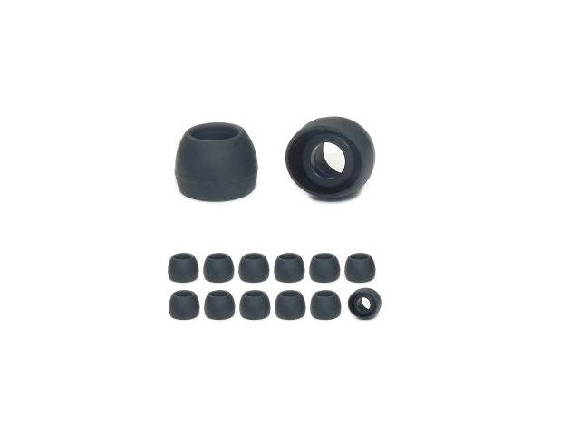 Sennheiser ear tips replacement parts; replacement ear tips for Sennheiser earbuds - 6 Pairs, medium