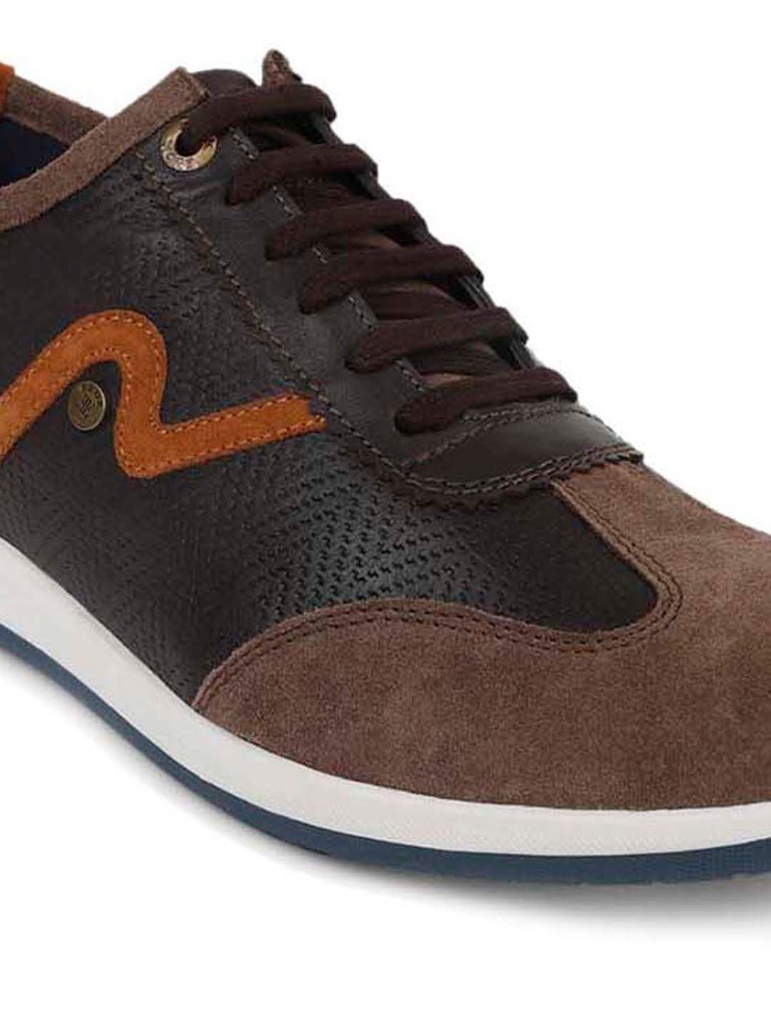 EZOK Men's Brown Casual Sneakers