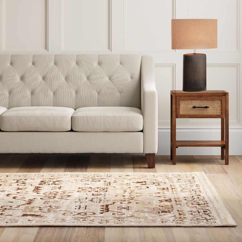 Narvel 1 Light Table Lamp Dark Walnut (Includes Energy Efficient Light Bulb) - Lite Source