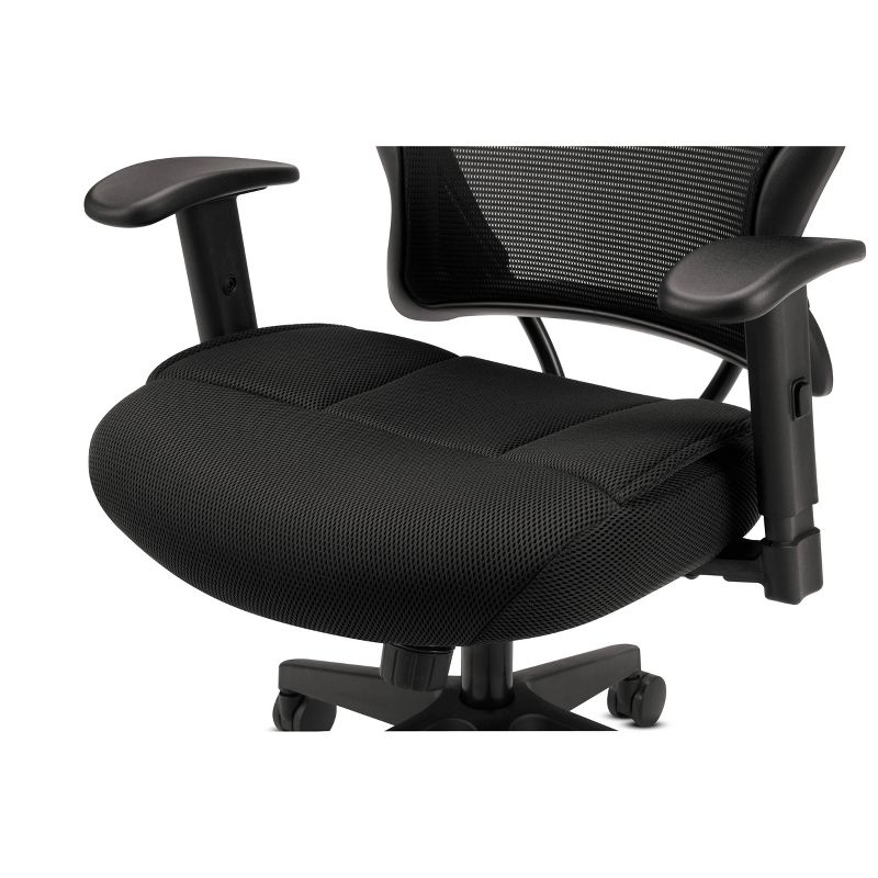 Wave Mesh High Back Office Chair Black - HON