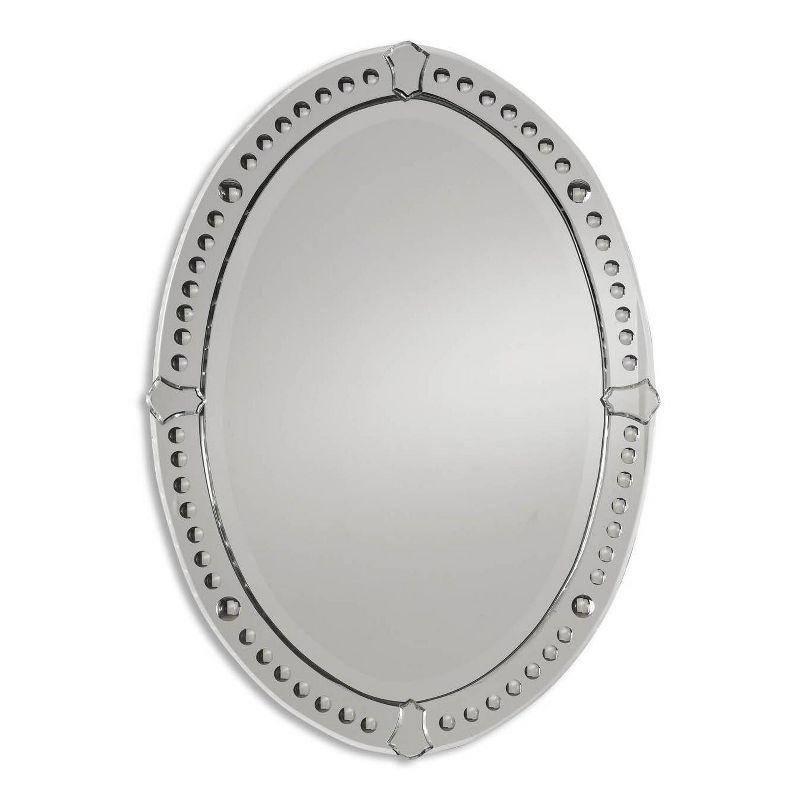 Oval Graziano Frameless Decorative Wall Mirror - Uttermost