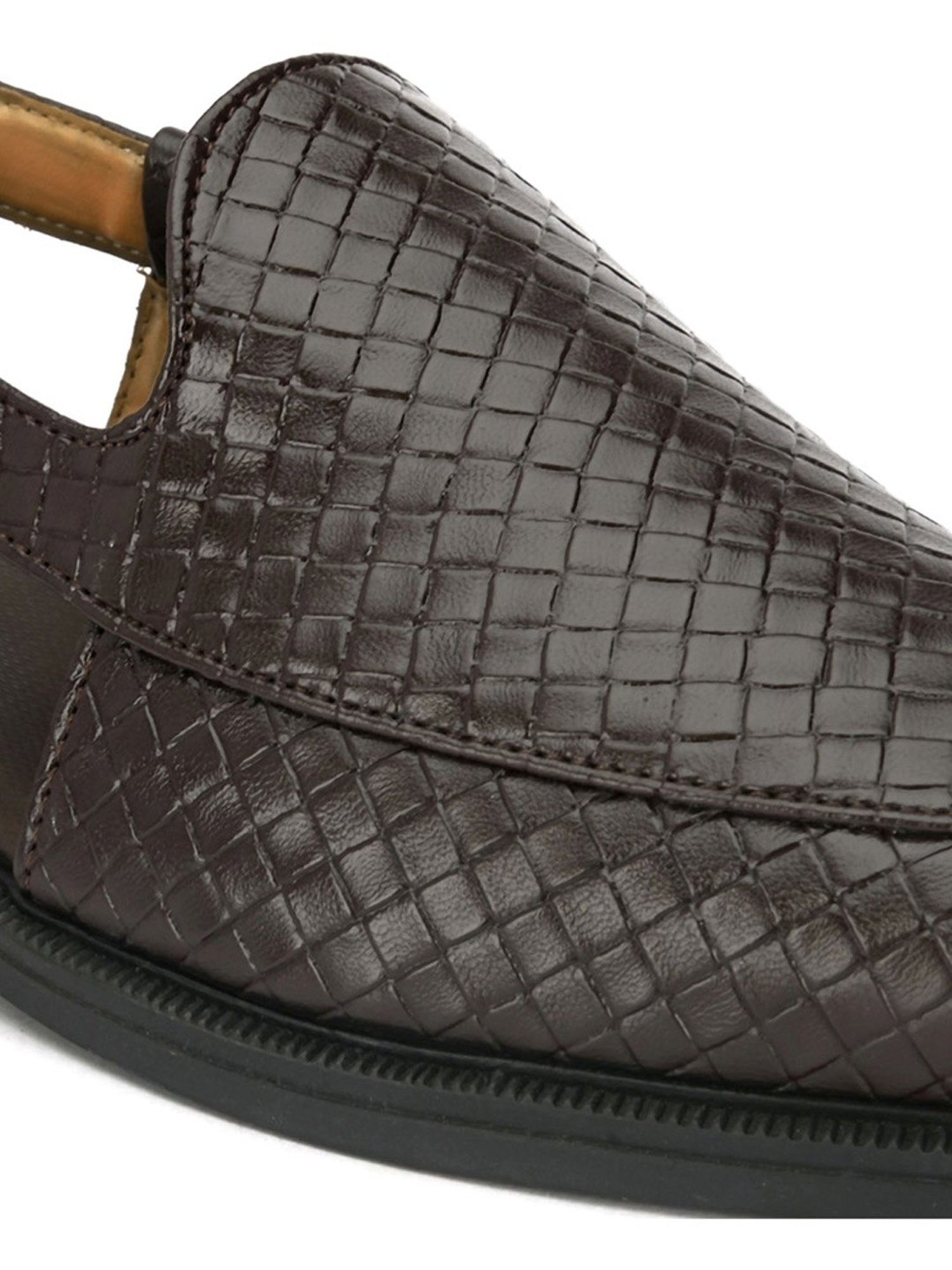 San Frissco Men's Brown Back Strap Sandals