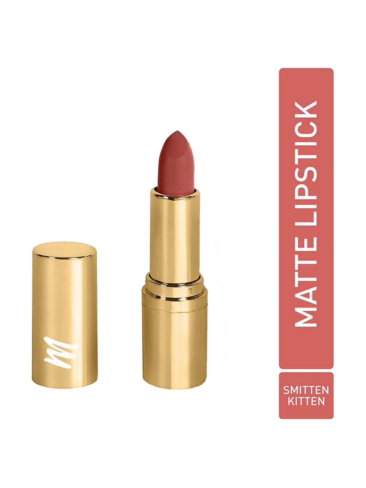 MyGlamm Treasure IT Suede Matte Lipstick Smitten Kitten - 4.2 gm