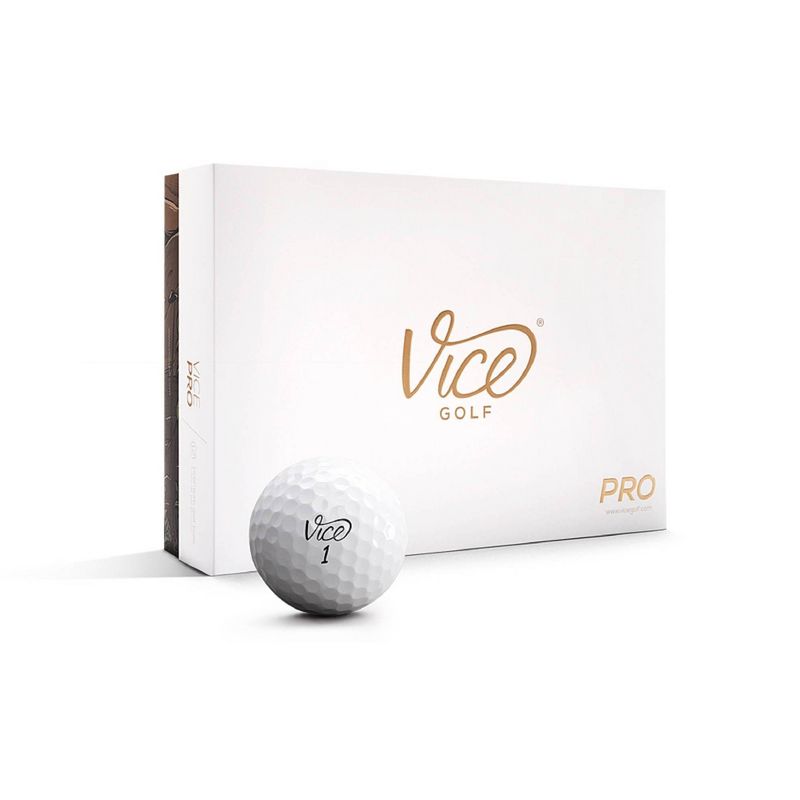 Vice Pro Golf Balls - White