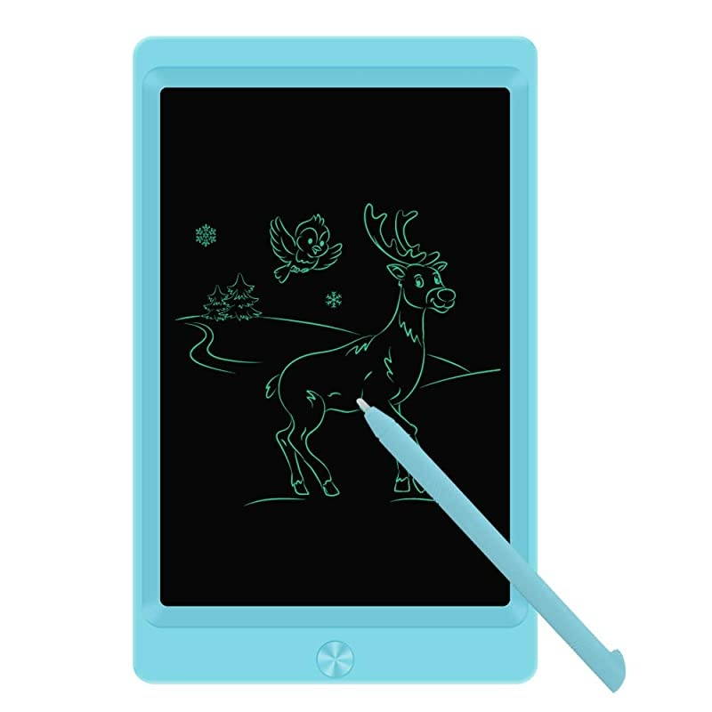 Writing Tablet Drawing Board Electronic Drawing Tablet Kids Tablets Doodle Board Writing Pad for Kids and Adults at Home School and Office with Lock Erase Button Blue