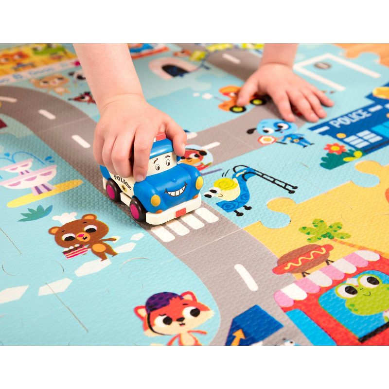 Land of B. Foam Floor Puzzle - Whimsy Land 12pc
