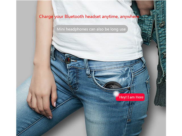 AutofeelSunriseoffice Mini Love Heart Bluetooth Earphone Headset Wireless Headphone With Mic 3D Bass Stereo Sport Earbuds For Phone iPhone Xiaomi Samsung