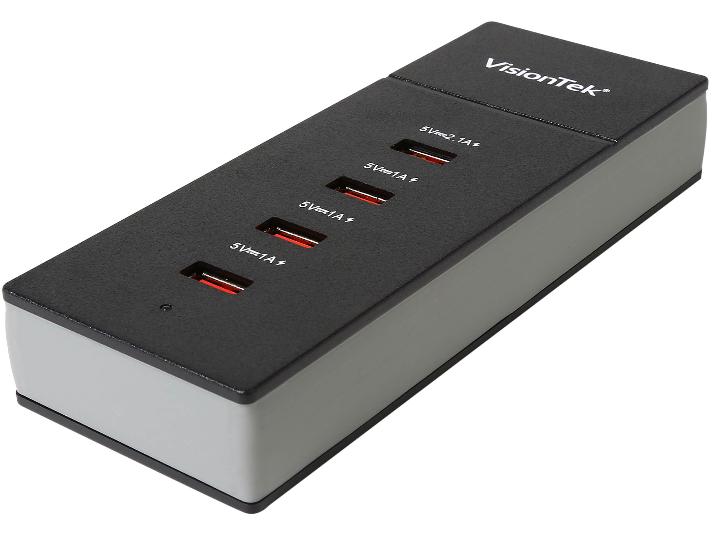 VisionTek 900728 High Power USB Four Port Charging Hub