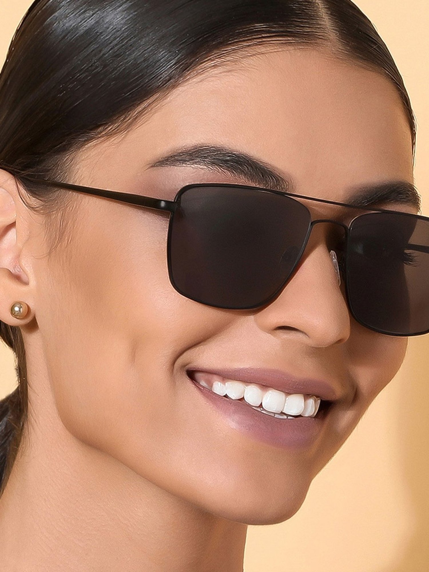 John Jacobs JJ S12473 Grey Square Sunglasses