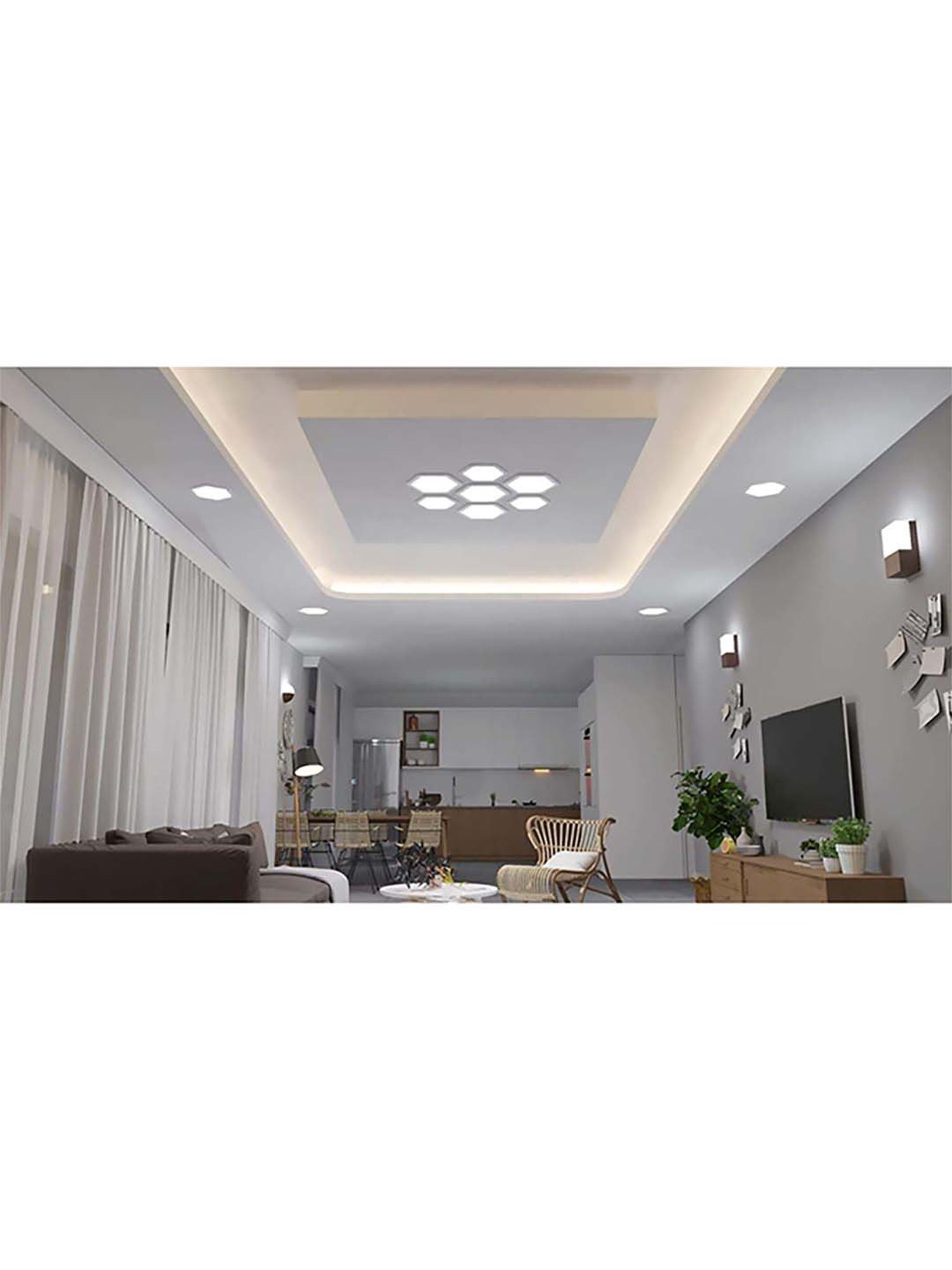 Philips Hexastyle 929003146501 LED 8W Downlight (Natural White)