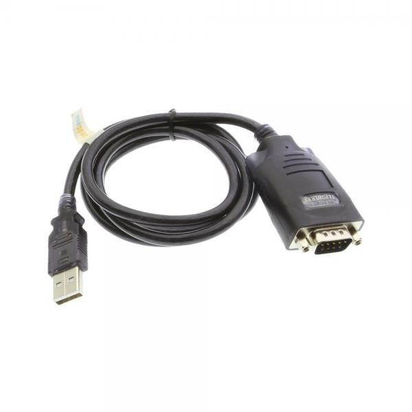 Coolgear Windows 7/8 Compatible 12 inch FTDI CHIP DB-9 Serial Adapter High Speed USB SERIAL RS-232