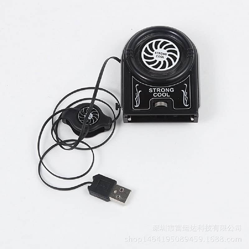 Hount Laptop Cooler Vacuum Fan Rapid CoolingGaming Mate LED Display Noise Reduction Technology