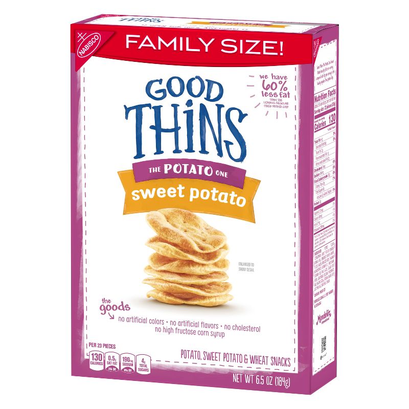 Good Thins Family Size Sweet Potato - 6.5oz