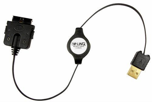 ZipLINQ ZIP-DATA-P32 Retractable Axim X50 Charge and Synch Cable