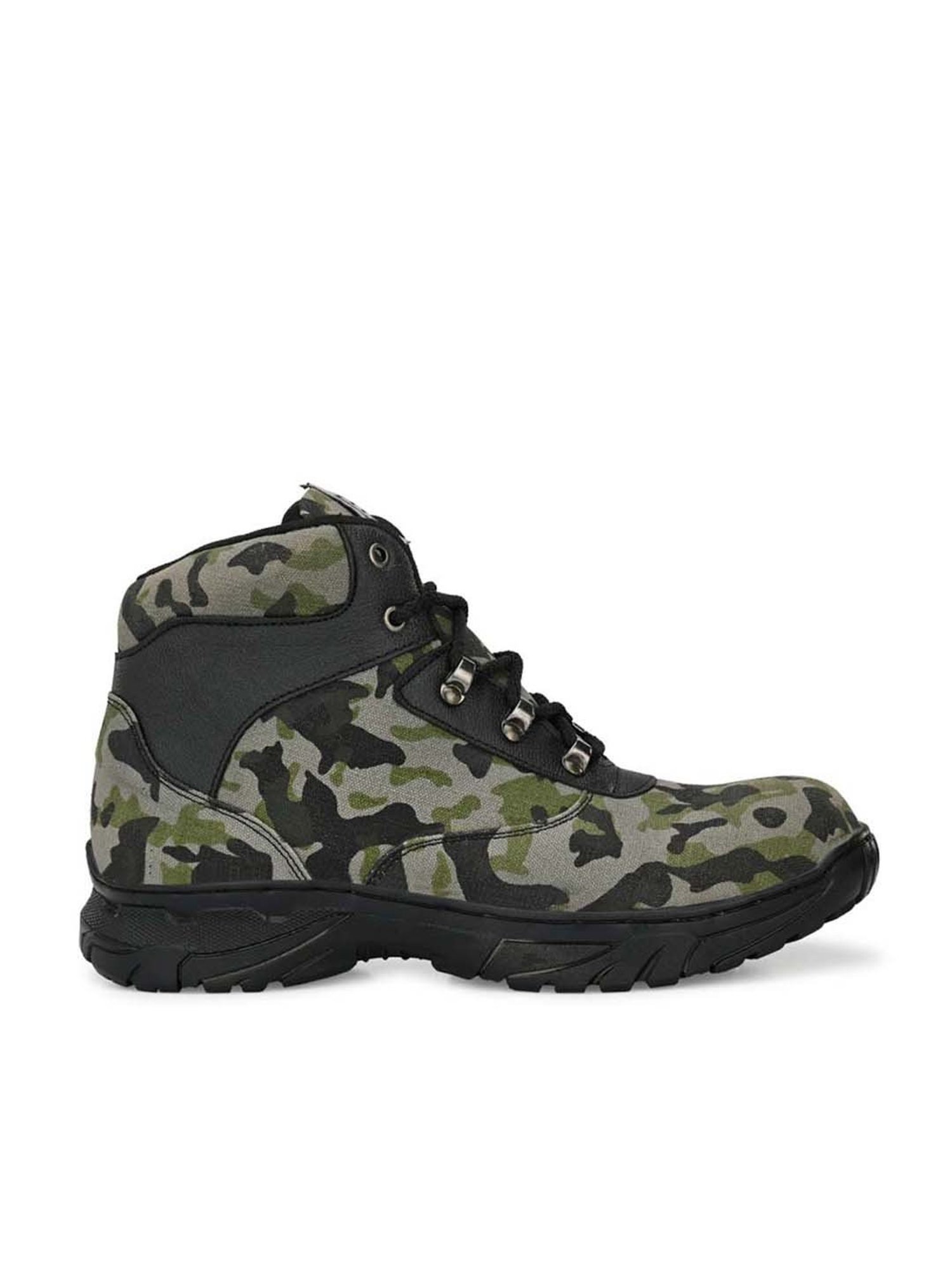 Eego Italy Men's Green Casual Boots