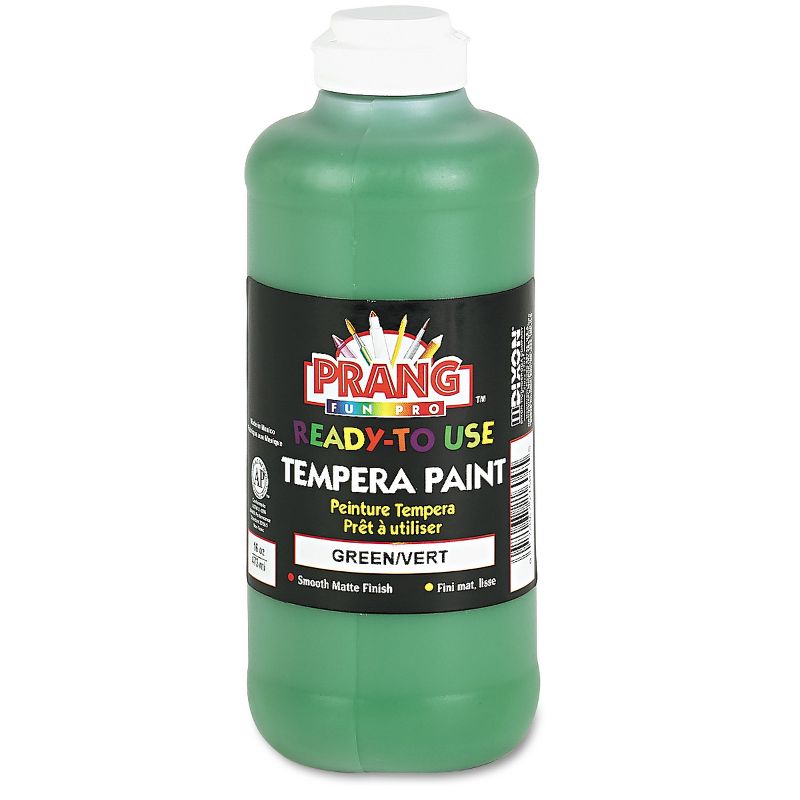 Prang Ready-to-Use Tempera Paint Green 16 oz 21604