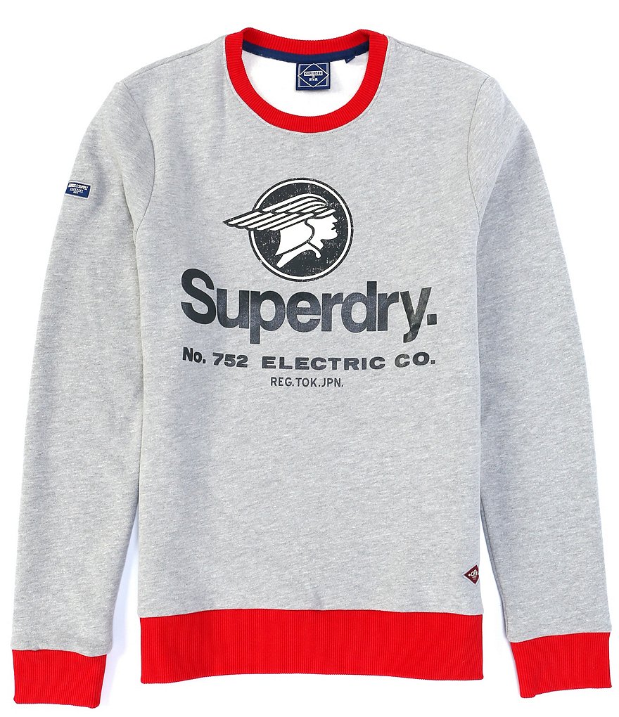 Superdry Core Logo AC Ringer Crew Sweatshirt