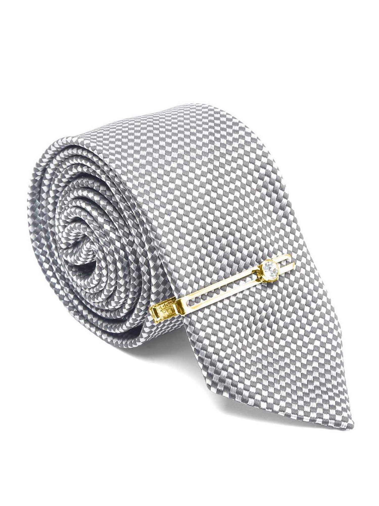 Louis Stitch Blue Printed Necktie Gift Set - Set of 3