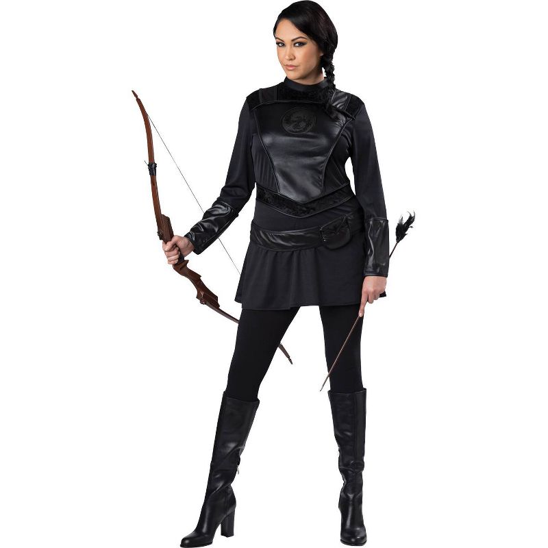 Adult Warrior Huntress Halloween Costume - 2Xl