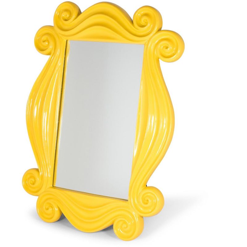 Robe Factory LLC Friends TV Show Yellow Peephole Frame Door Mirror Replica | 15 x 11 Inches