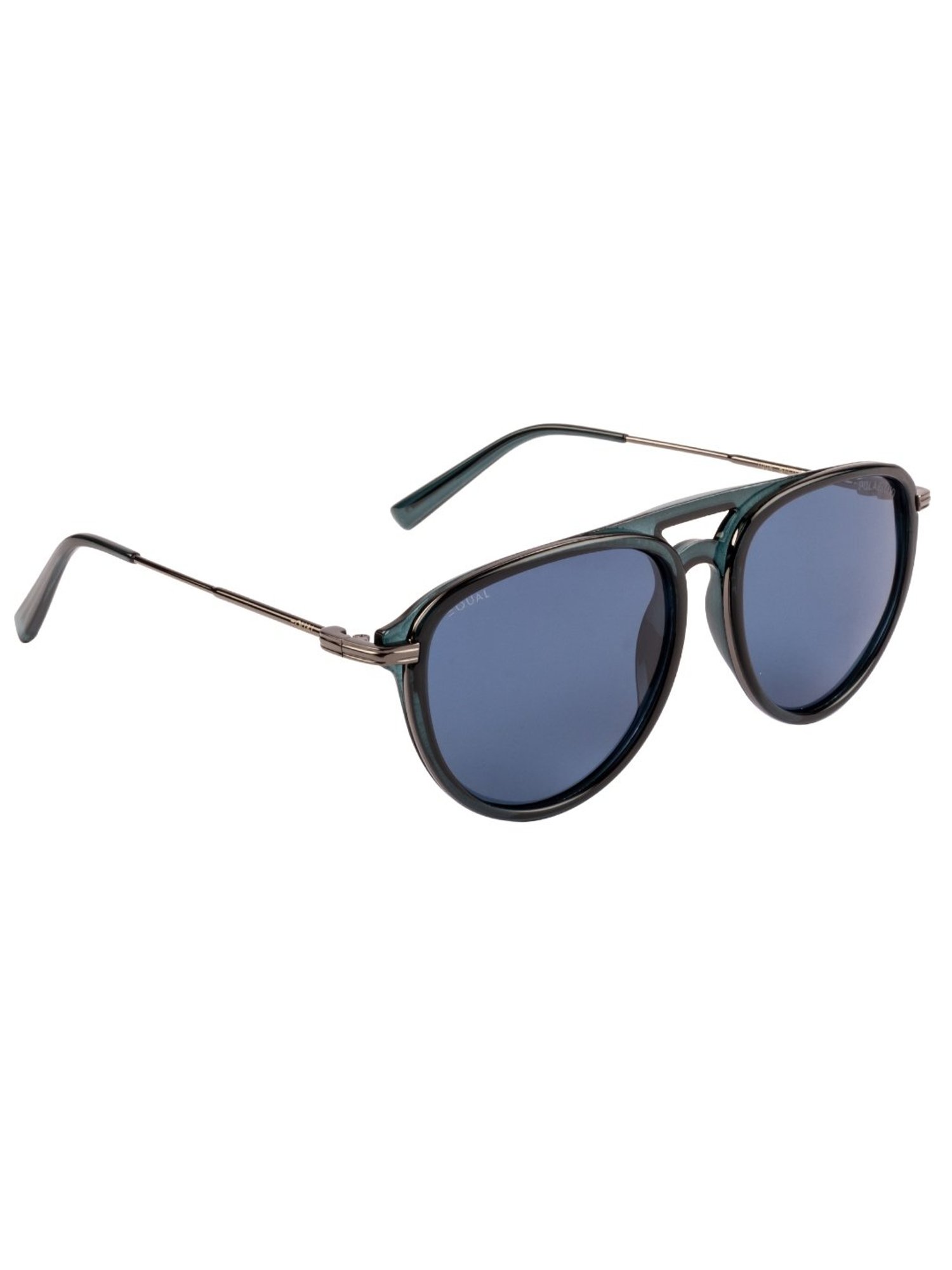 Equal Blue Aviator Unisex Sunglasses