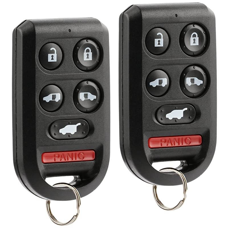 Fob less Entry Remote fits Honda Odyssey 2005 2006 2007 2008 2009 2010 OUCG8D399HA 6btn Set of 2