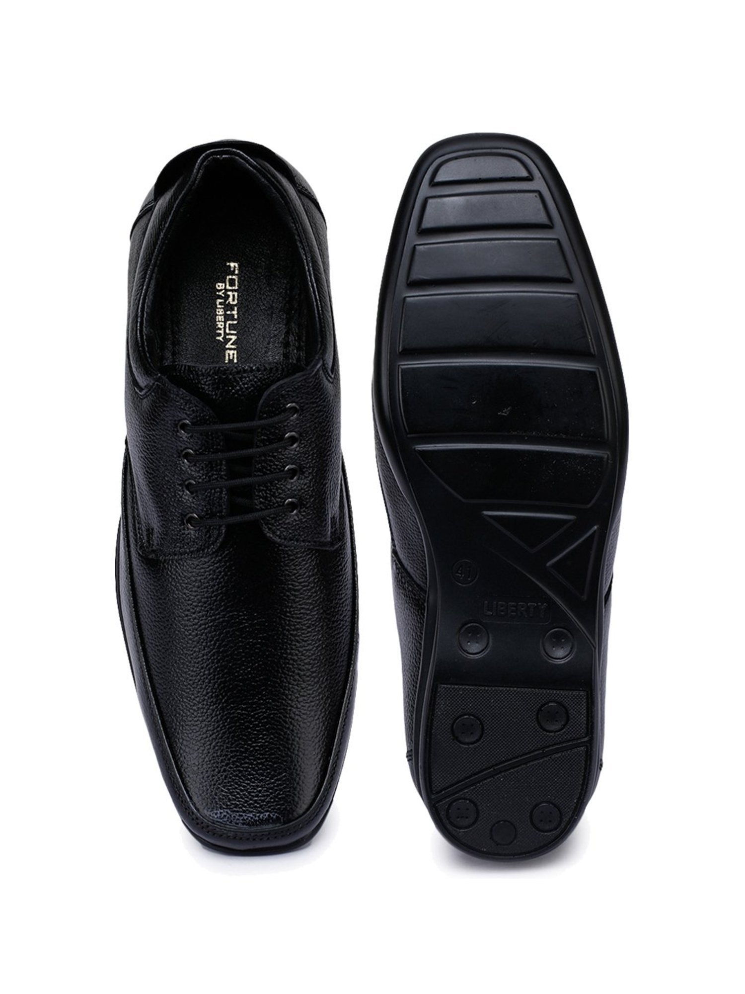 Fortune by Liberty Men's Black Derby Shoes
