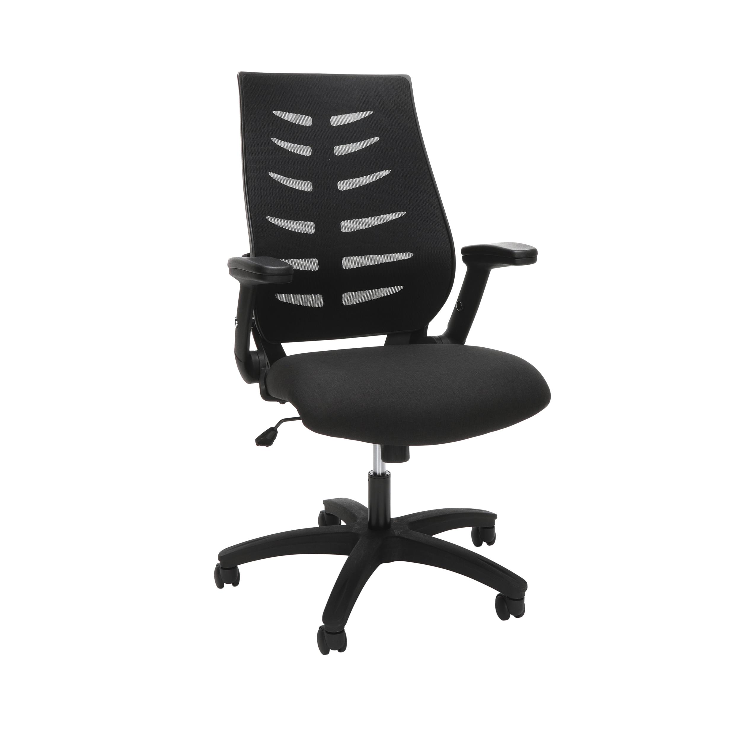 OFM Mid-back Mesh Office Chair for Computer Desk, in Black (530-BLK)